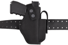 Кобура для Retay G-17, Glock-17 Глок-17 поясная с чехлом подсумком для магазина (oxford 600d, чёрная) - изображение 3