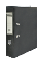 Папка-реєстратор Buromax LUX JOBMAX А4 70 мм PP Чорна (BM.3011-01c)