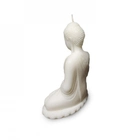 Свеча FlyingFire Будда Шакьямуни 11,5 см кремовый - изображение 4