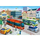Пазлы 120 midi "Городская площадь" CASTORLAND (B-13555)