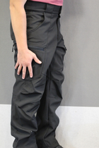 Тактические штаны Tactic softshell Urban Черный размер XS (su001-xs) - изображение 7