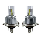 Лэд авто лампы H4 (P43t) 40W 12 и 24V 6500K. Качественные светодиодные лампы Н4