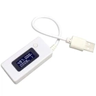 USB тестер емкости вольтметр амперметр Hesai KCX-017 (100145)