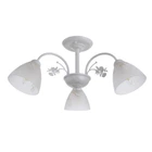Люстра потолочная 3 плафона LK-685S/3 E14 H/SL Brille 24-407