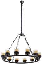 Люстра Brille BL-387S/12 E27 BK (24-385)