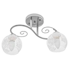 Люстра стельова на 2 плафони LK-596S/2 E27 CH Brille 23-216