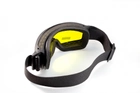 Тактичні окуляри-маска з можливістю установки диоптрической вставки Global Vision Ballistech-2.75 amber жовтий - зображення 11
