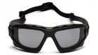 Тактичні окуляри Pyramex I-Force XL Gray темні - зображення 4