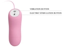 Електро-вібро затискачі для грудей Baile Romantic Wave колір світло-рожевий (02256458000000000) - зображення 5
