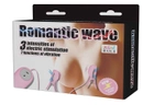 Електро-вібро затискачі для грудей Baile Romantic Wave колір світло-рожевий (02256458000000000) - зображення 7