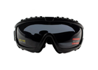 Тактические очки-маска Global Vision Ballistech-1 gray темные - изображение 3