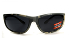 Балістичні окуляри Global Vision Hercules-6 digital camo gray сірі в замасковані оправі - зображення 3