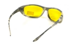 Баллистические очки Global Vision Hercules-6 digital camo amber желтые в камуфлированной оправе - изображение 4