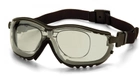 Тактические очки Pyramex V2G I/O дымчатые - изображение 6