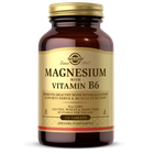 Магній + Вітамін В6, Magnesium + Vitamin B6, Solgar, 250 таблеток