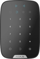 Беспроводная сенсорная клавиатура Ajax KeyPad Plus чёрная (000023069) - изображение 1