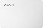 Бесконтактная карта Ajax Pass белая, 3 шт (000022786) - изображение 1