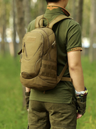 Рюкзак тактический военный штурмовой Олива - изображение 4
