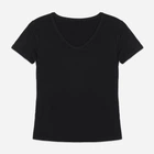 Футболка нательная женская хлопковая Conte Elegant CE Basic Collection LF 2021 (Коробочка) 20С-1061ТСП XS (170-84) Black (4810226534922)