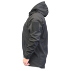 Тактична куртка Tactic з капюшоном softshell Чорний розмір XXL (5000HB-XXL) - зображення 2