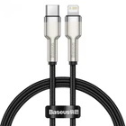 Кабель Baseus Cafule Series Metal USB-C to Lightning PD 20W 1m Black (CATLJK-A01)