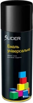 Емаль аерозольна Slider універсальна 9005 чорний глянц 400 мл