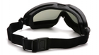 Тактичні окуляри-маска с диоптрической вставкой Pyramex V2G-PLUS тёмные (2В2Г-20П+RX) - зображення 8