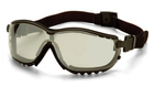 Баллістичні окуляри с диоптрической вставкой Pyramex V2G дымчатые - зображення 2