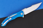 Карманный нож CH Knives CH 3519-G10 Blue - изображение 4