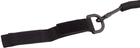 Страховочный шнур Grand Way S04-комбинированный с D-кольцом и карабином Черный (S04(black)) - изображение 2