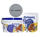 Двокомпонентна епоксидна затірка, ТМ "OCTOPUS", колір срібний 2,5 кг.