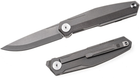 Карманный нож Real Steel S3 Puukko front flipper-9521 (S3-pufrontflipper-9521) - изображение 8