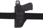 Кобура Retay G 17 Glock 17 поясная Oxford 600D кожа чёрная MS - изображение 4