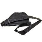 Сумка-кобура через плечо вместительная и тонкая CrossBody 4634 стильная и практичная мужская сумка, черная - изображение 3
