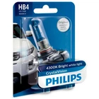 Галогенная лампа Philips HB4 (9006) CrystalVision 9006CVB1 55W P20d