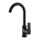 Смеситель для кухни Globus Lux Laguna GLA-0203SL-10-BB однорычажный, латунь, черный