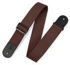 Ремень гитарный LEVY'S M8POLY-BRN CLASSICS SERIES POLYPROPYLENE GUITAR STRAP (BROWN)