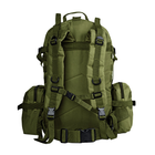 Рюкзак тактический 75 л +3 подсумка Green армейская спецсумка (F_5367-16919) - изображение 2