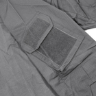 Рубашка тактическая кофта с длинным рукавом армейская A655 Gray 3XL (F_4256-18503) - изображение 4