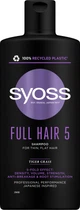 Шампунь SYOSS Full Hair 5 з тигровою травою для тонкого волосся без об'єму 440 мл (4015100339086/9000101276992)