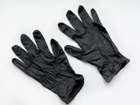 Перчатки нитриловые одноразовые M черные 100 штук 50 пар - изображение 3