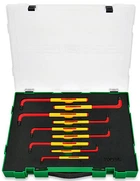Набор ключей TORX диэлектрических Toptul VDE 9 ед. T10-T50 (GZC0911)