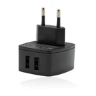 Мережевий зарядний пристрій WK WP-U40 Martin 2.4A 2USB 220V EU чорний