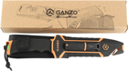 Нож Ganzo G8012V2 Оранжевый (G8012V2-OR) - изображение 9