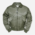 Куртка лётная мужская MIL-TEC CWU 10404001 S Olive (2000000004433) - изображение 1