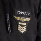 Куртка тактическая мужская MIL-TEC Sturm Flight Jacket Top Gun The Flying Legend 10430702 M Black (2000980537129) - изображение 4