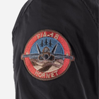 Куртка літна чоловіча MIL-TEC Sturm Flight Jacket Top Gun Base 10430602 M Black (2000980537228) - зображення 9