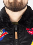 Куртка лётная мужская MIL-TEC Sturm Flight Jacket Top Gun Aie Force 10430302 XL Black (2000980537297) - изображение 3