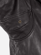 Куртка лётная кожанная MIL-TEC Sturm Flight Jacket Top Gun Leather with Fur Collar 10470002 M Black (2000980537327) - изображение 9