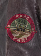Куртка лётная кожанная MIL-TEC Sturm Flight Jacket Top Gun Leather with Fur Collar 10470009 L Brown (2000980537372) - изображение 6